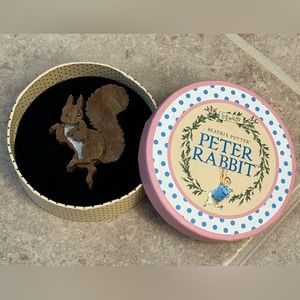Erstwilder x Peter Rabbit: Squirrel Nutkin Brooch
